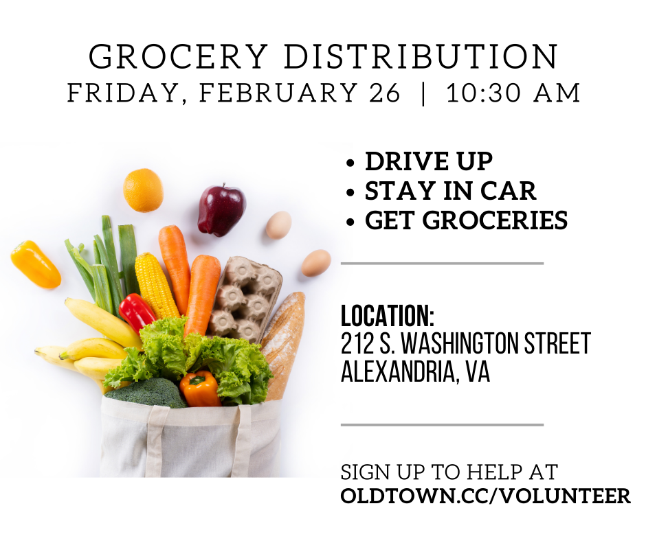 food distribution flyer for 02262021 at 1030 am