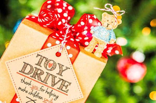 toy drive banner