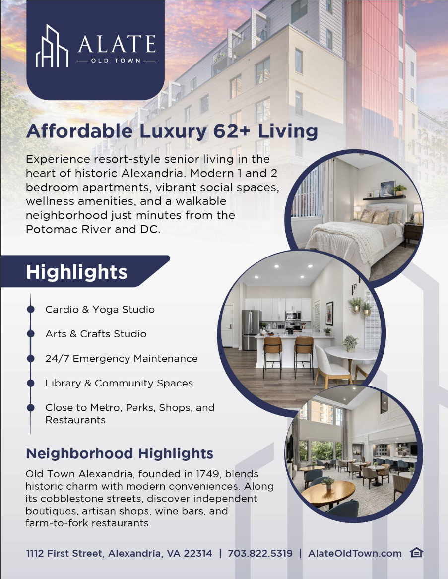 Flyer for The Alate Old Town 2026