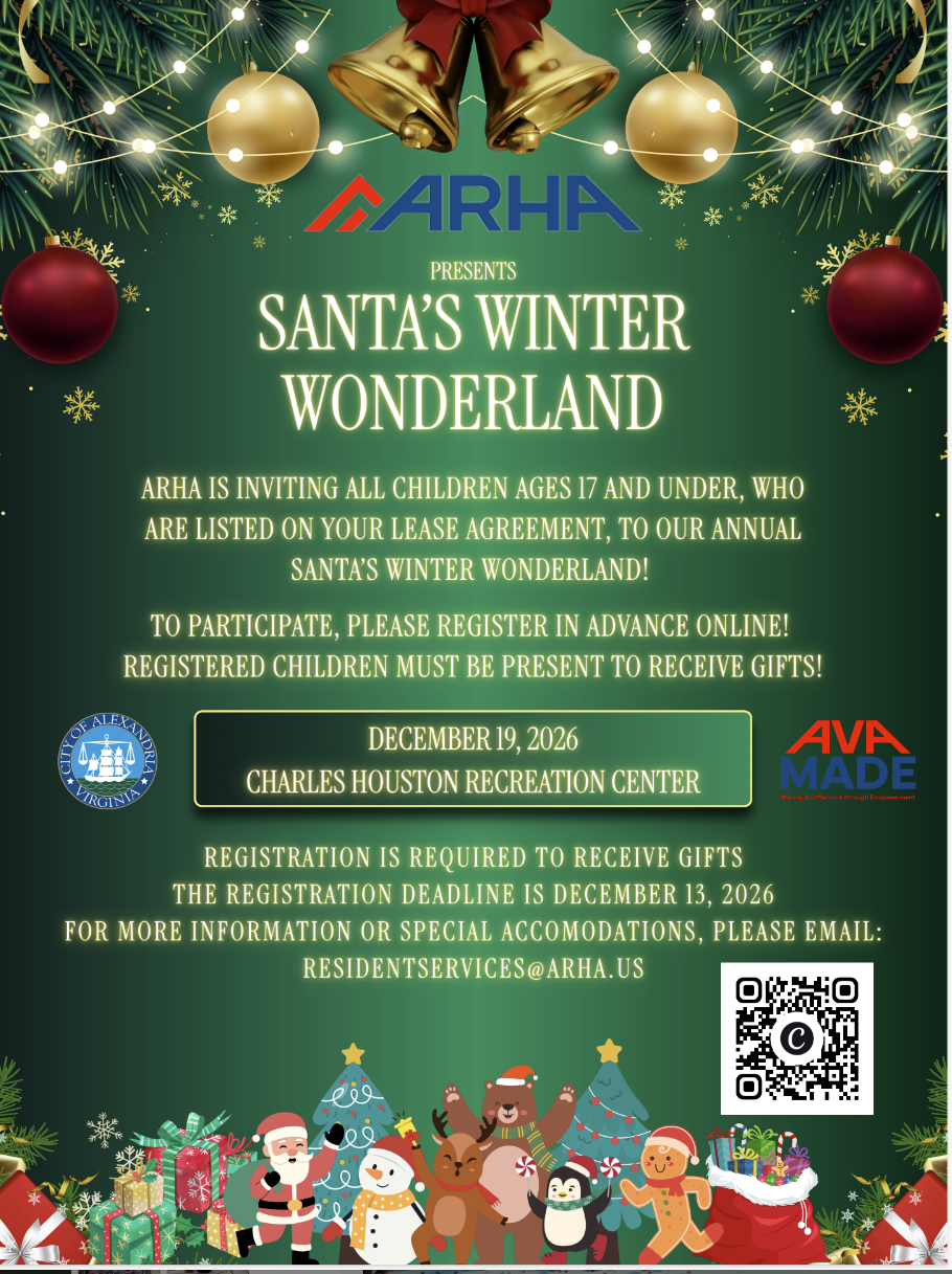 Santa's Winter Wonderland 2026 Flyer