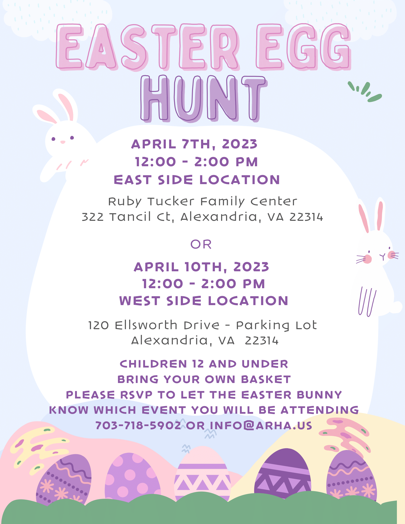 easter egg hunt 2023