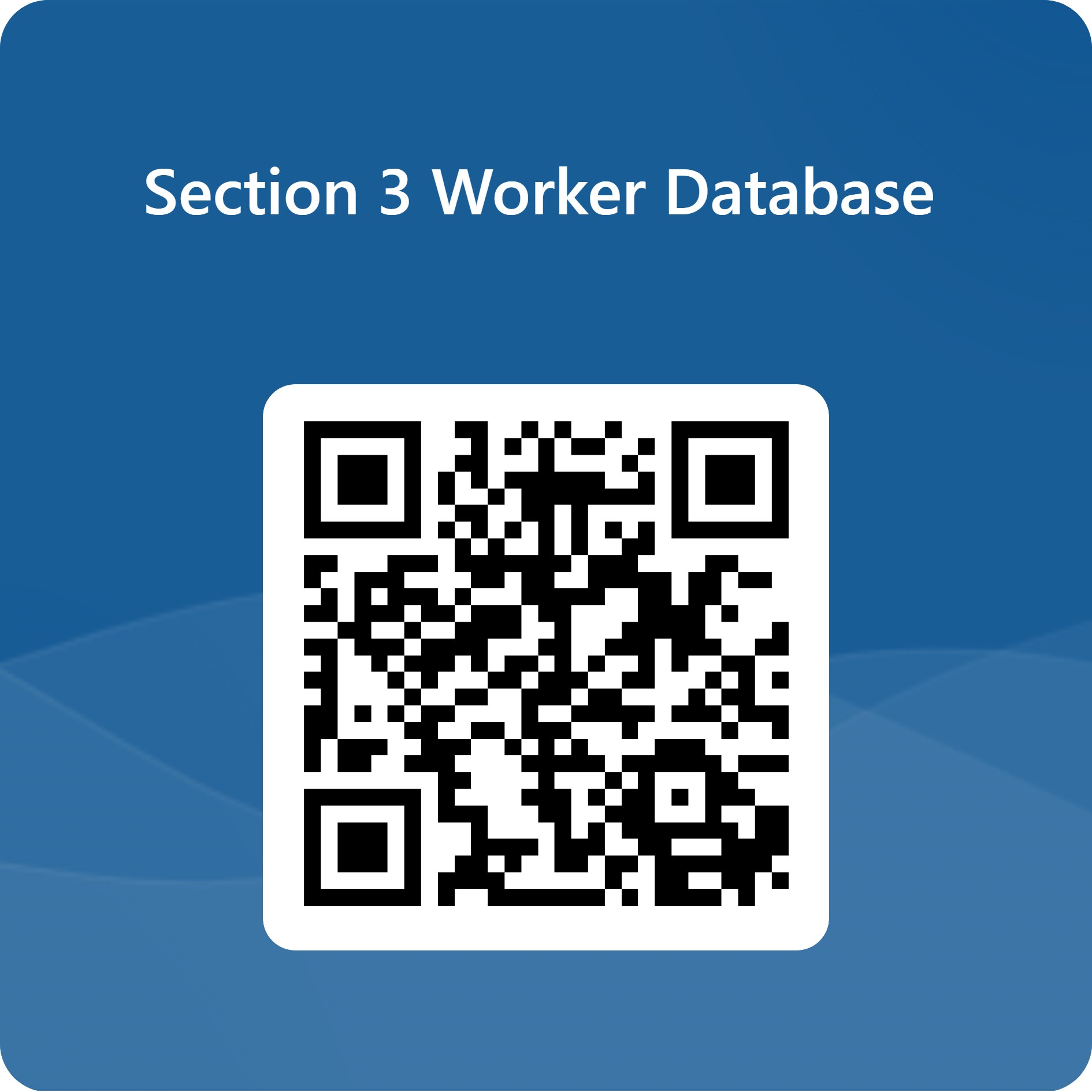 Section 3 form QR code