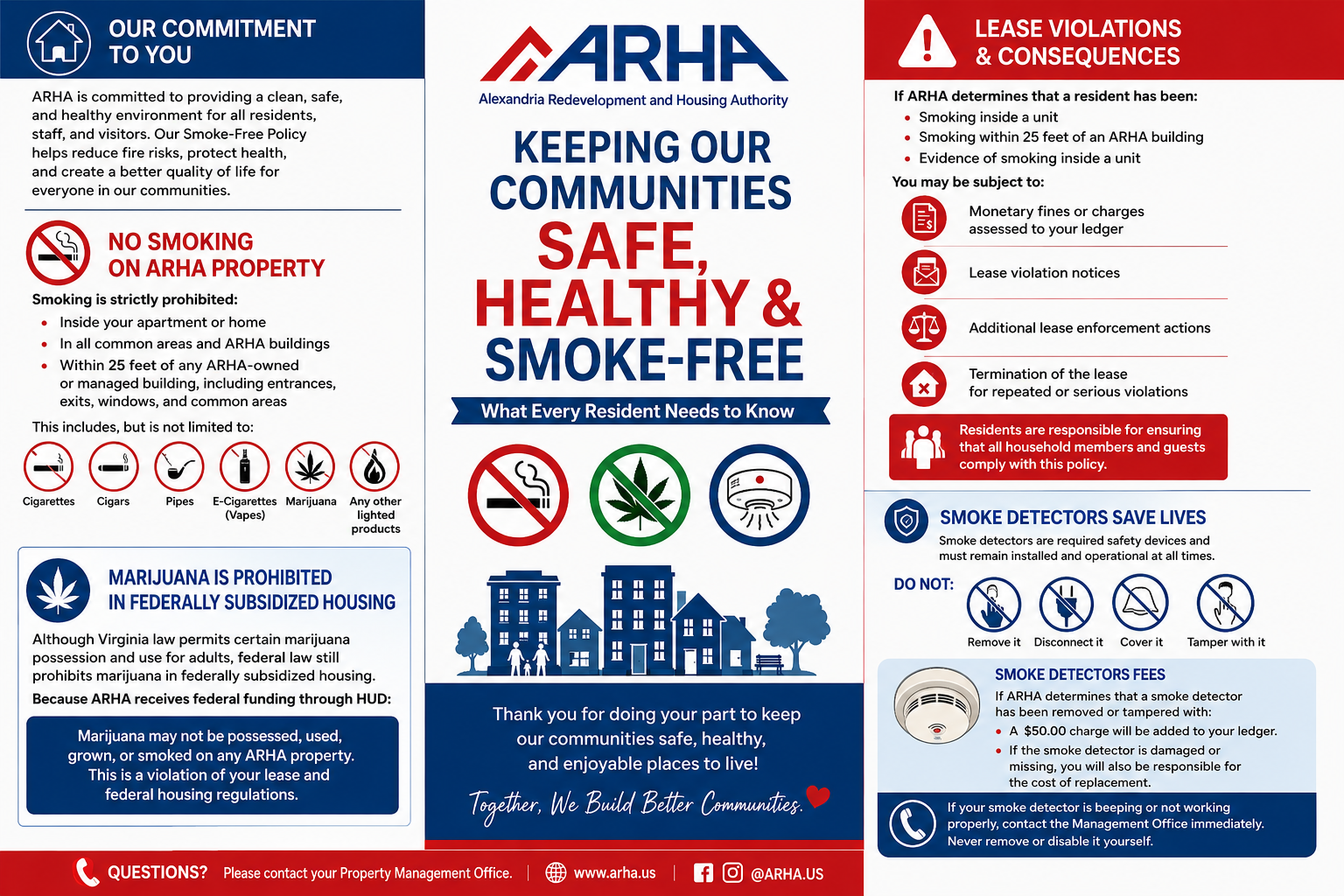 flyer on smoke free rules