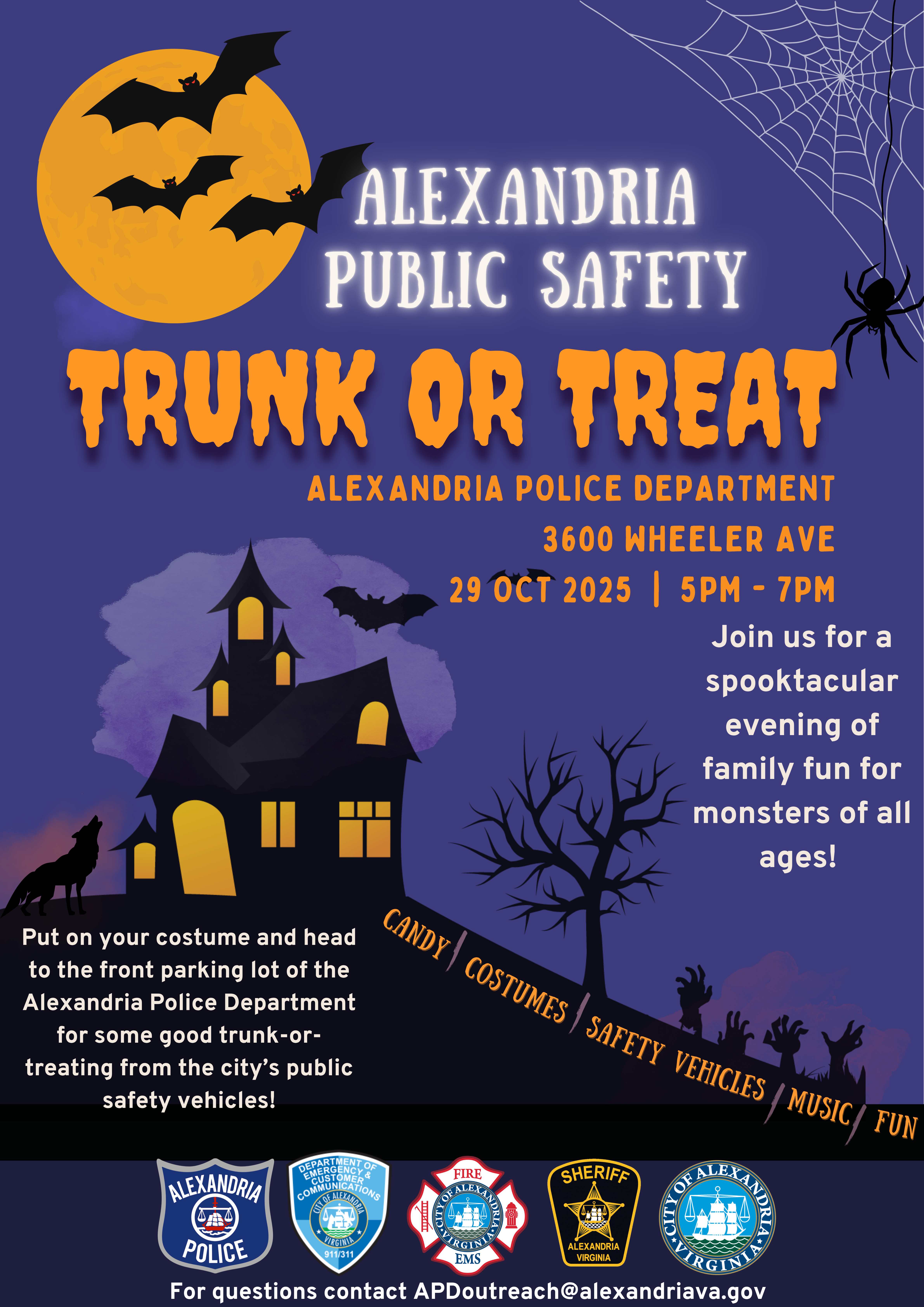 trunk or treat flyer
