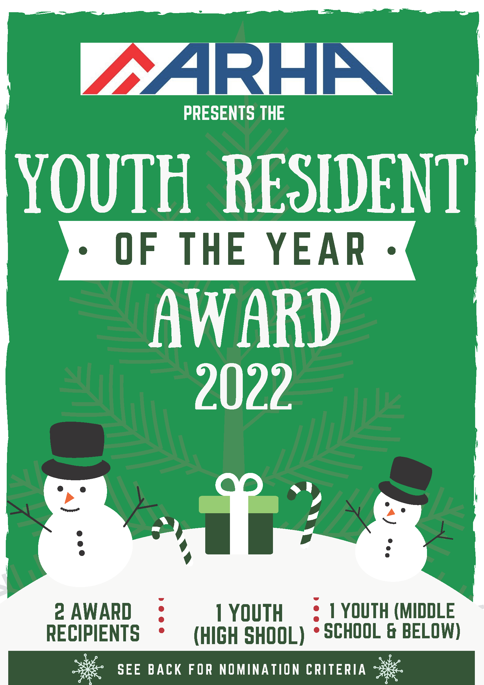 youth resident of the year 2022