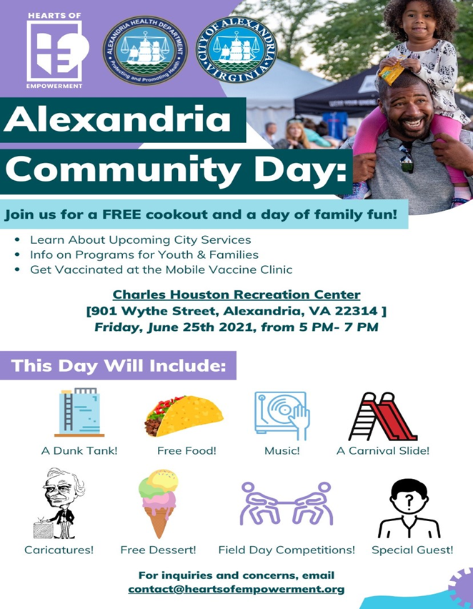 flyer for alexandria day